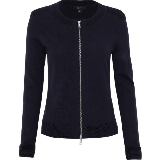 Picture of NNT Ladies Pure Wool Zip Front Cardigan